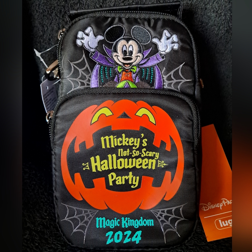 Disney Mickey not so Scarey Halloween Party Lug Crossbody